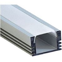 Профиль для светодиодной ленты плоский SmartBuy SBL-Al16x12 2000x16x12мм, 200см картинка 